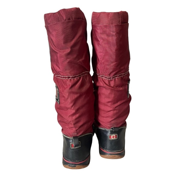 Pajar Red and Black Winter Boots - Picture 4 of 13